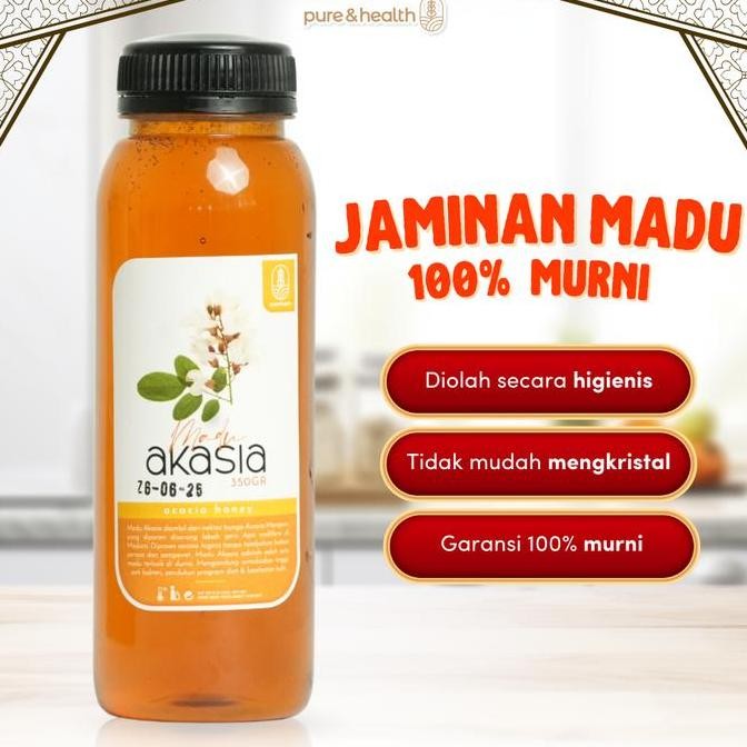 

BARU MADU ASLI MULTIFLORA 350 GR - MADU MURNI DARI AKASIA COCOK UNTUK ANAK-ANAK