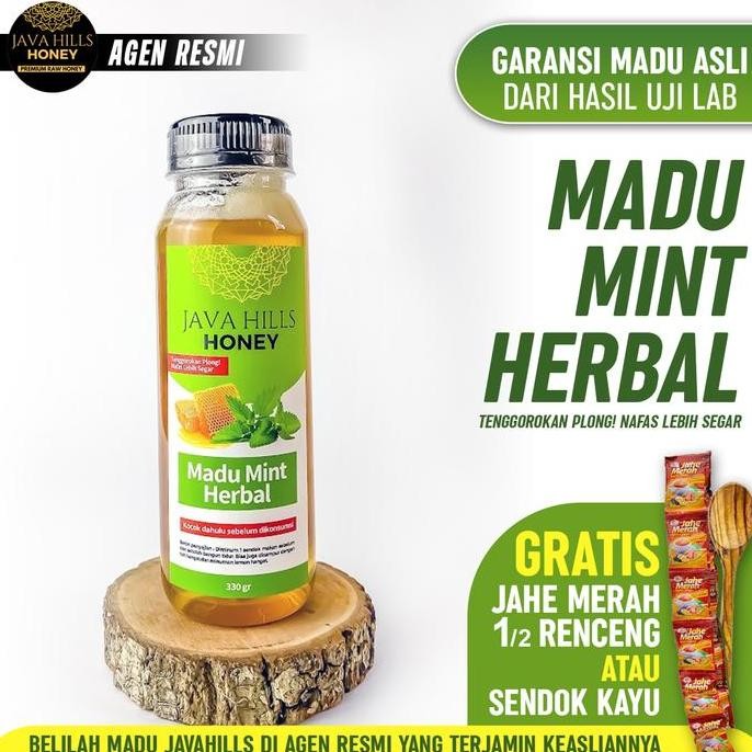 

BARU MADU MINT HERBAL JAVAHILLS 350GR