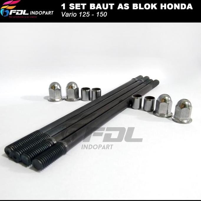 1 Set Baut Tusuk Sate Vario 150 /Baut Ancer Vario 125/Vario 150 Termurah