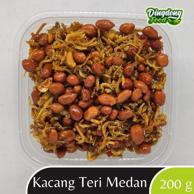 

Kacang Teri Medan Fresh Hommade Dingdong Food 200 Gram