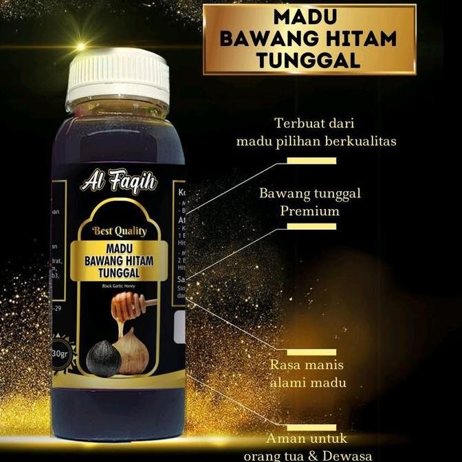

BARU MADU BAWANG HITAM TUNGGAL AL FAQIH MADU HUTAN DENGAN BAWANG PUTIH TUNGGAL YANG DI FERMENTASI HONEY HERBAL