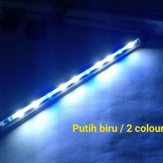 tersedia lampu led armada putih biru 20-60cm khusus aquarium