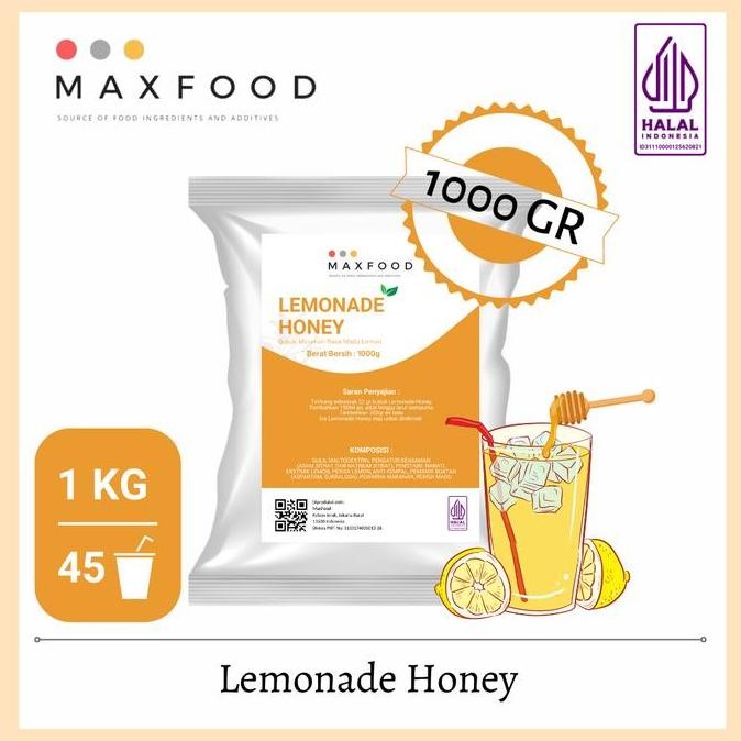 

BARU 1KG LEMONADE HONEY / BUBUK MINUMAN RASA MADU LEMON