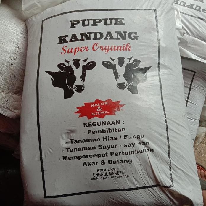 

Terlaris Pupuk Kandang Super Organij / Media Tanam