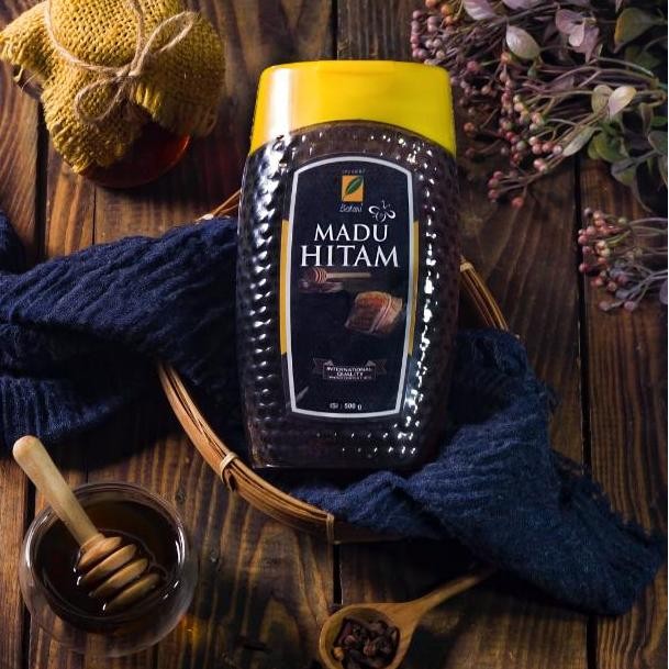 

BARU MADU HITAM PAHIT ASLI MURNI 500GR SERAMBI BOTANI