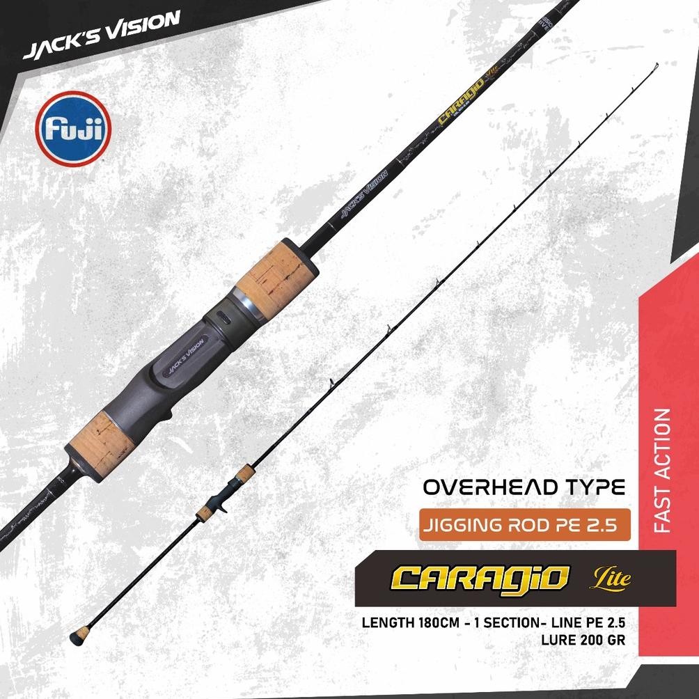 Caragio Lite PE 2,5 - Joran Pancing Jigging Jack's Vision
