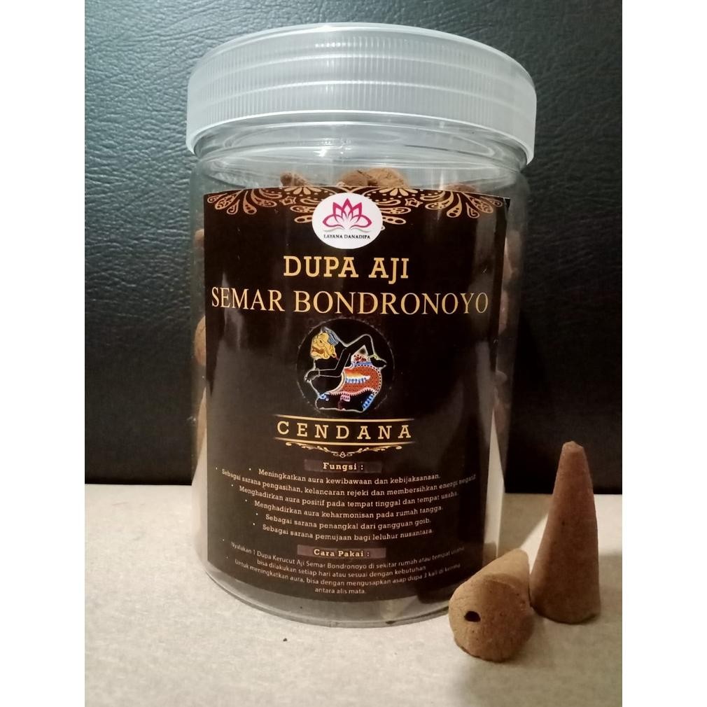 *FL* Dupa Kerucut Aji Semar Bondronoyo Aroma Cendana 250 Gram yt-