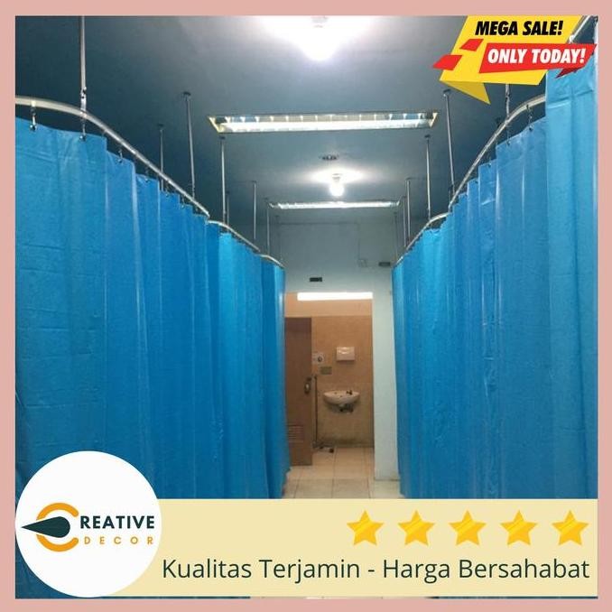 Sale Tirai Rumah Sakit Bahan Full Pvc Anti Bakteri Dnexs Elite