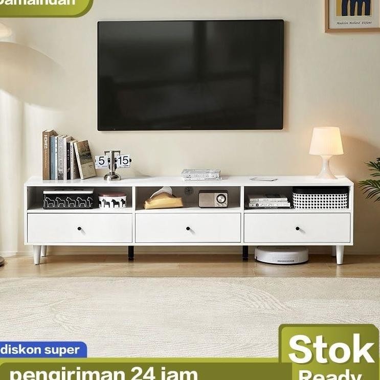 Meja TV 180CM/ Rak TV / Meja TV Minimalis Modern / Rak TV Minimalis Modern / Meja TV Kayu Murah