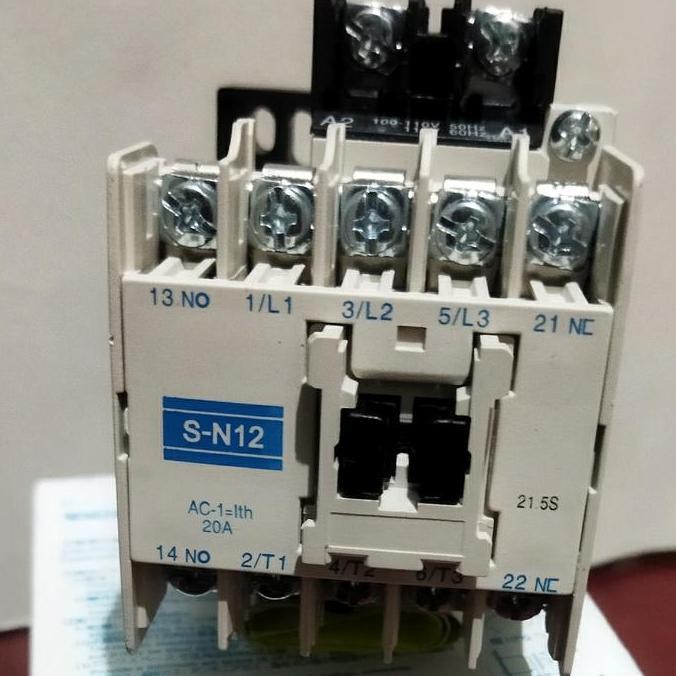 Magnetic contactor mitsubishi SN12-110v