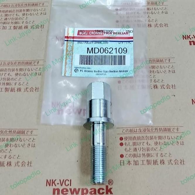 Promo Baut pully kro as/baut pulley crankshaft L300 diesel,Kuda dsl L200 2.5 COD