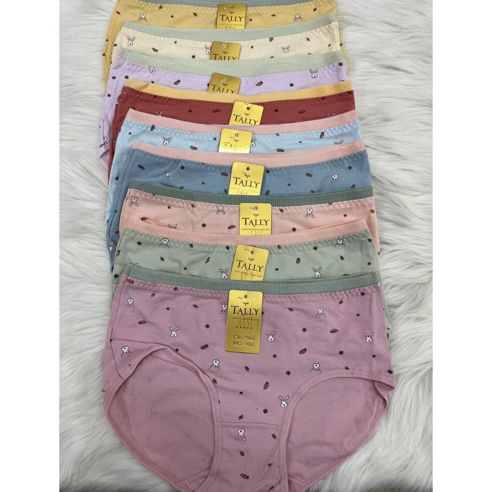 Ready Cd 1453 Tally - Tally Cd Celana Dalam Dewasa / Remaja 1453 I Free Size | Fit L | Bahan Katun T