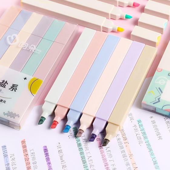 

Ready Highlighter Marker Pen Stabilo Panjang 6 Warna