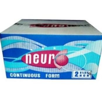 

Kertas Komputer Continuous Form Neuro 9,5 x 11 2 Ply Utuh / Dibagi Dua