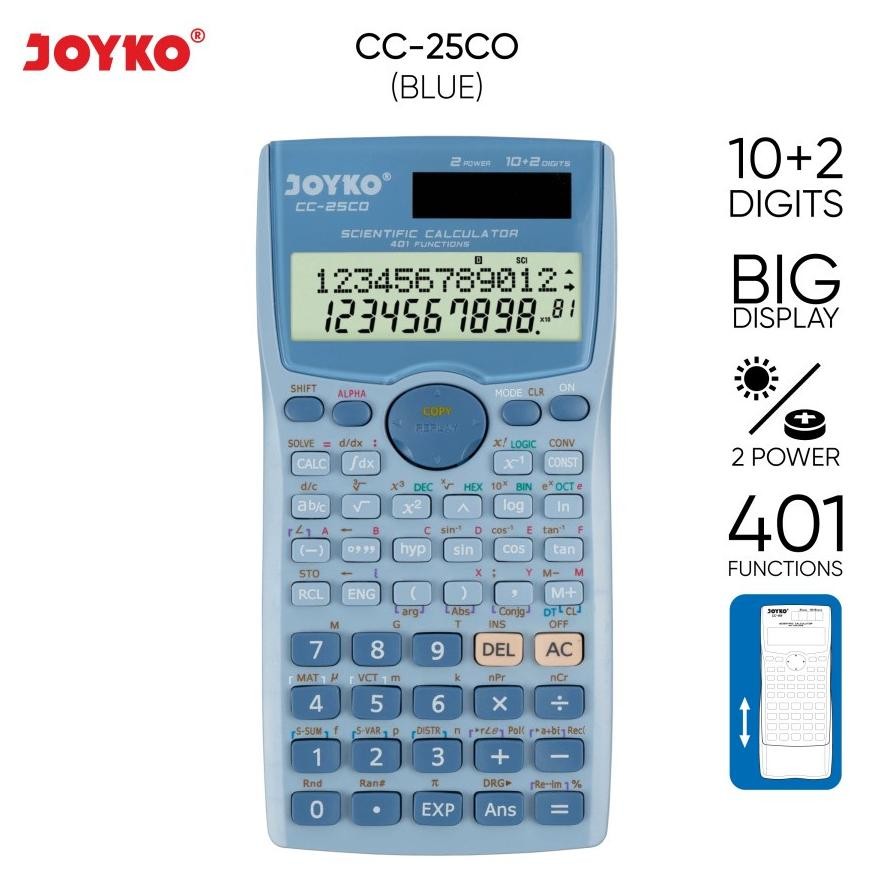 

Ready Joyko Cc-25Co ~ Kalkulator Sekolah Scientific Calculator Color Cc25Co Kuliah