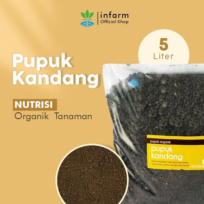 

Terlaris Media Tanam Organik Pupuk Kandang 5 Liter Infarm