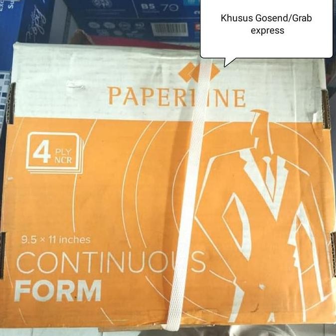 

BEBAS ONGKIR - Kertas Continuous Form 4 PLY PRS 9.5" x 11"|55-50-50-55 gsm|500 sets