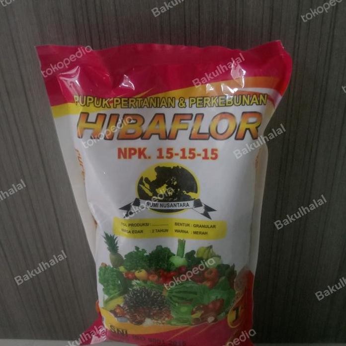 

Terlaris Npk 15 15 15 Hibaflor Ukuran 1 Kg