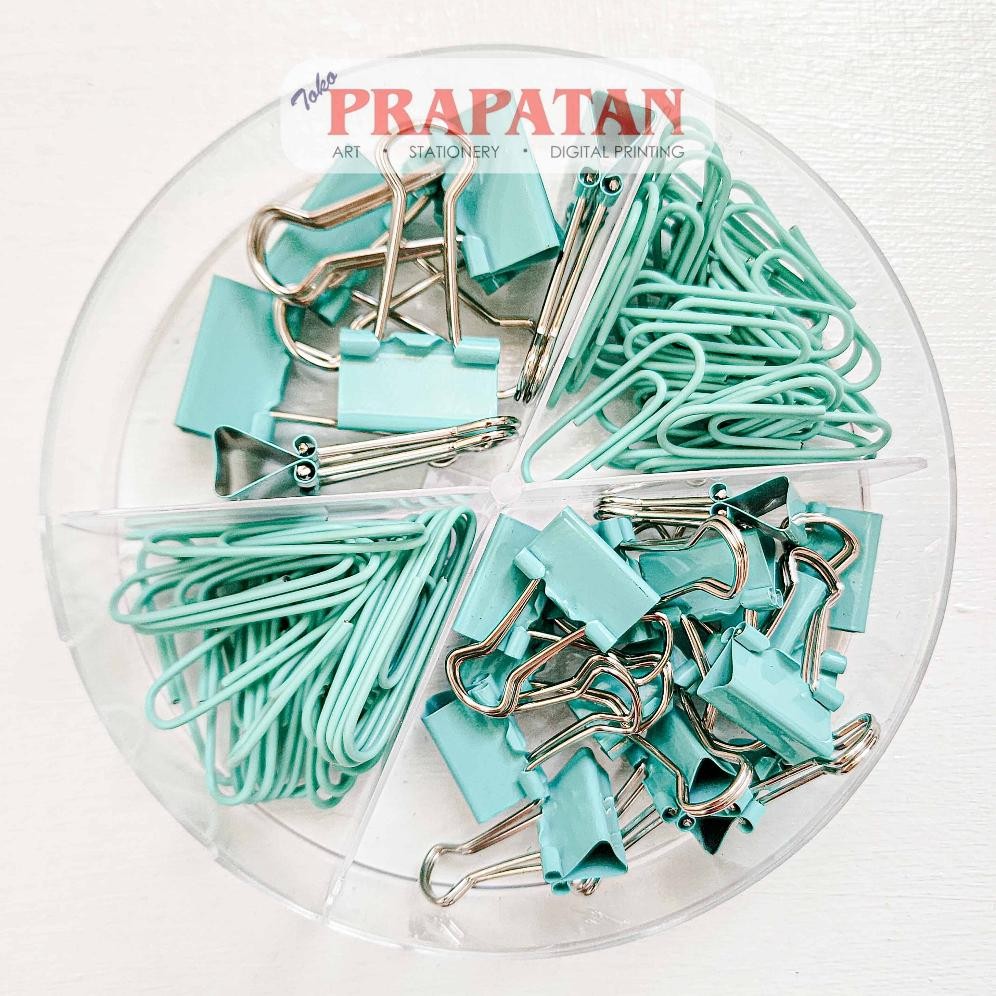 

Ready Joyko Binder Paper Clip Set Clip-470~471 | Set Penjepit Kertas