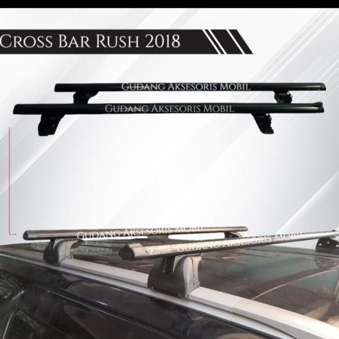 Roof Rack Rush Pajero Fortuner 2018 - 2021 Paket Rak + Kaki