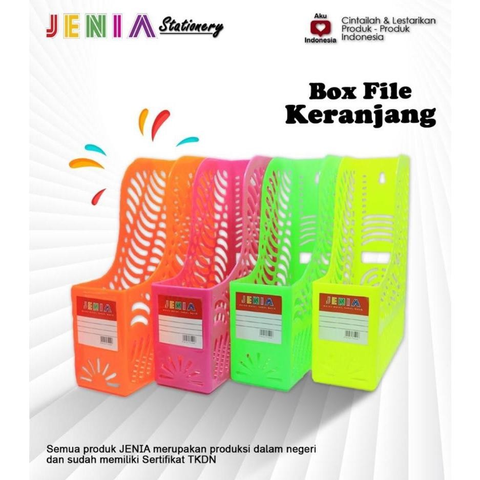 

Ready (2Pcs) Box File Keranjang / Permanent (Bahan Plastik Keras)