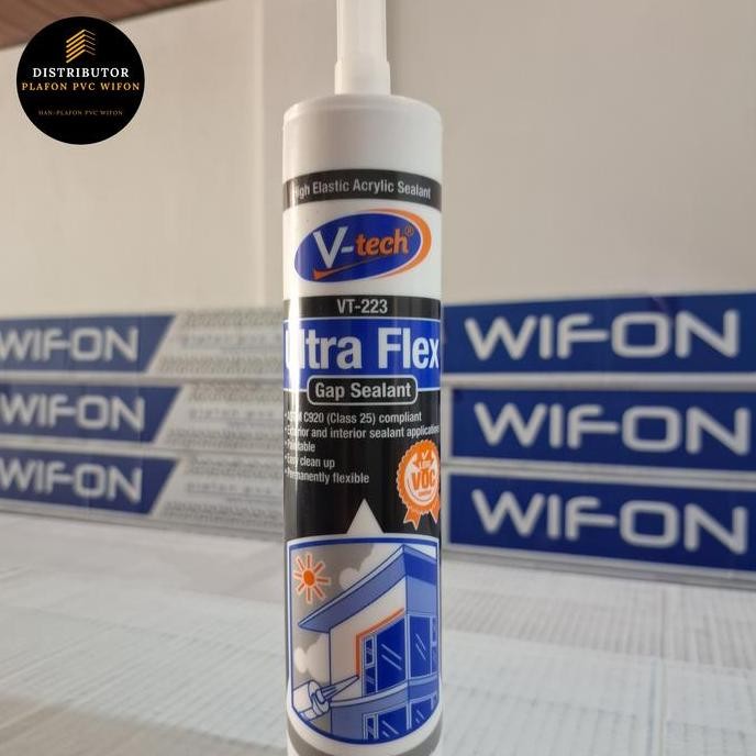 Promo Sealant Putih Silen PVC Lem Silen plafon PVC COD