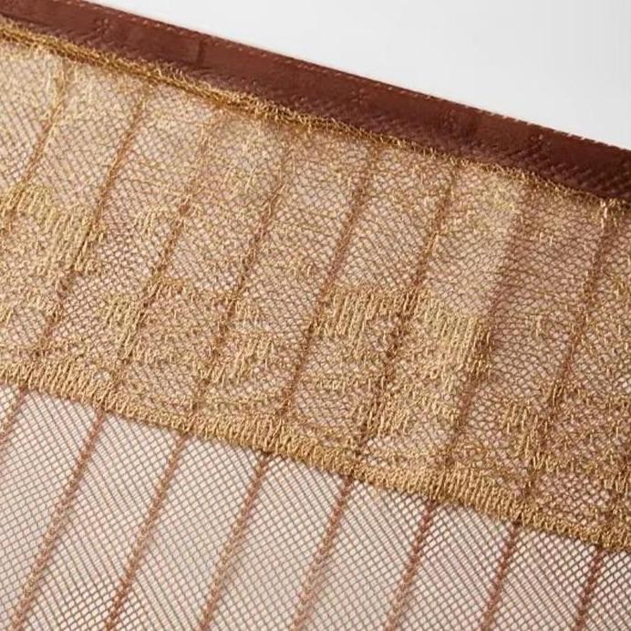 baru {COD} Tirai Magnet Elegan bahan plastik PVC Jaring Tirai Pintu kama Tirai Pintu Magnet Kawat Ny