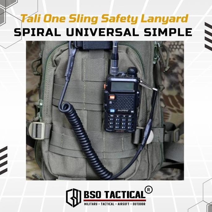 

Tali One Sling Safety Lanyard Spiral Universal Simple Version