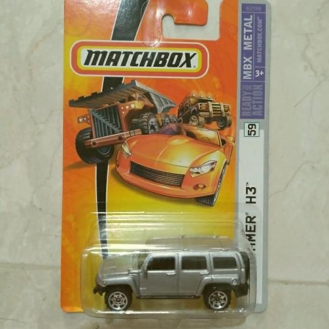 matchbox hummer h3 silver