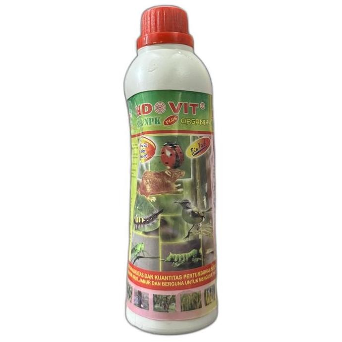 

Terlaris Pupuk Daun Indovit Biotech 500 Ml Super Npk Plus Organik Semua Tanaman Dan Anti Virus, Jamur, Tikus