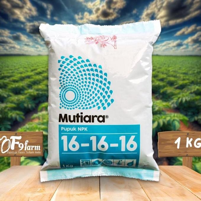 

Terlaris Pupuk Npk Mutiara 16-16-16 1 Kg Kemasan Pabrik - Nutrisi Lengkap Tanaman