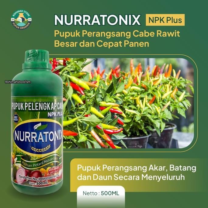 

Terlaris Pupuk Murah Obat Untuk Cabe Rawit Biar Lebat Dan Banyak, Npk Cair Nurratonix Isi 500 Ml Menyuburkan Dan Buah Cabe Rawit, Obat Pembesar Cabe Rawit Di Musim Hujan, Pupuk Organik Penyubur Tanaman Buah Cabe Rawit Yang Bagus