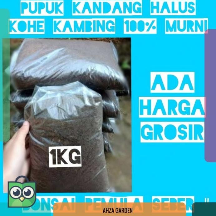 

Terlaris Pupuk Kandang Kohe Halus - Pupuk Organik Kotoran Kambing Siap Pakai -