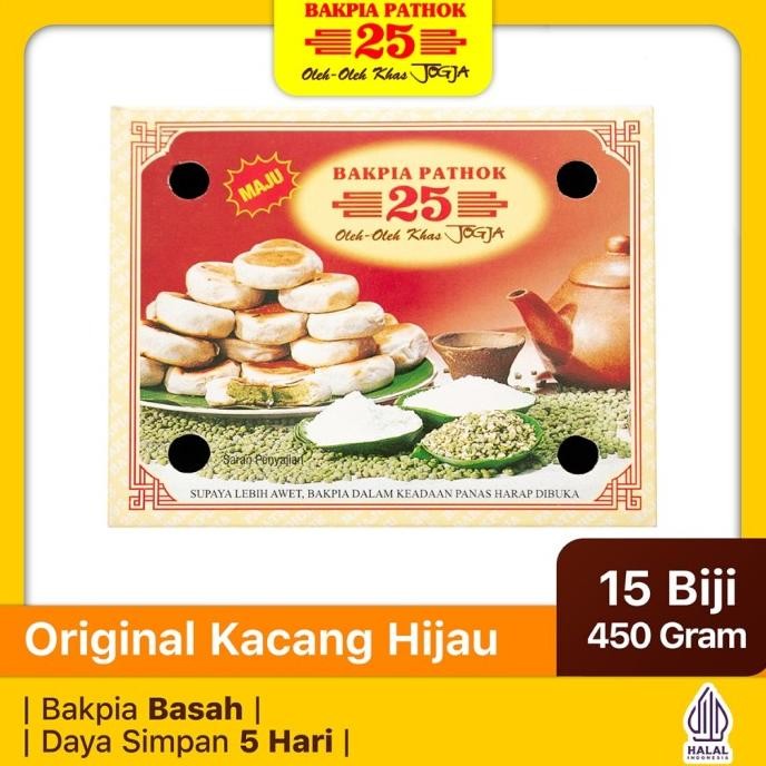 

Terlaris Enak!!! Bakpia Pathok 25 Original Kacang Hijau | Oleh-Oleh Khas Jogja