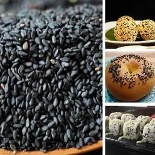 

Terlaris Biji Wijen Hitam 100Gr / Black Sesame Seeds / Black Seed