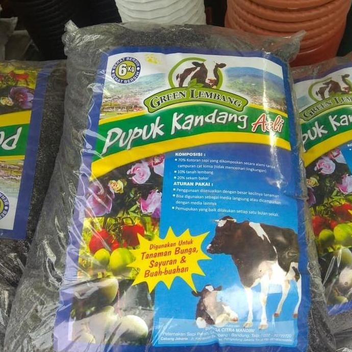 

Terlaris Pupuk Kandang Kemasan 6Kg