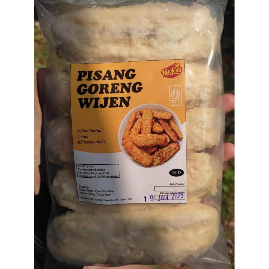 

Terlaris Pisang Goreng Wijen Nisofood