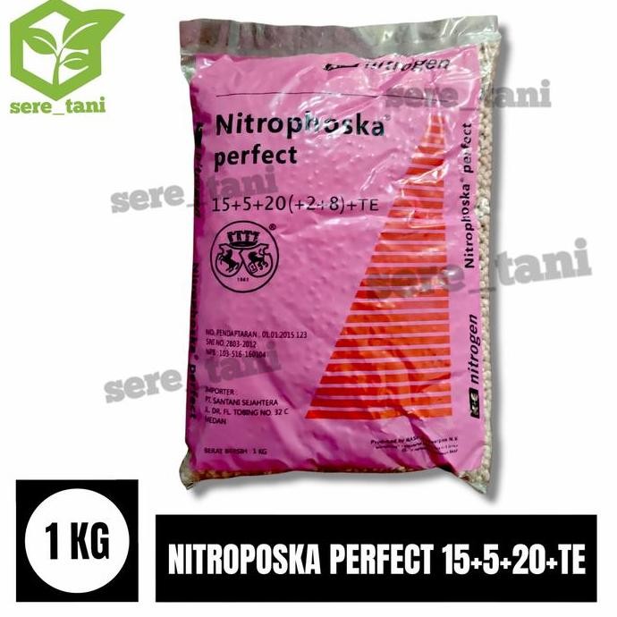 

Terlaris Pupuk Npk Nitrophoska Perfect 15+5+20 (+2+8) + Te Ukuran 1 Kg