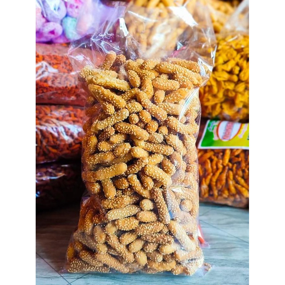

Terlaris Snack Cemilan Keciput Wijen Panjang - Kue Ketan Keciput Tabur Wijen