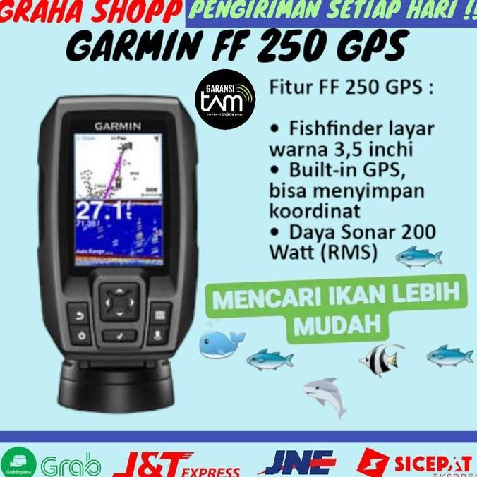 GARMIN FF250 GPS Fishfinder Praktis Ori Garansi Fish Finder