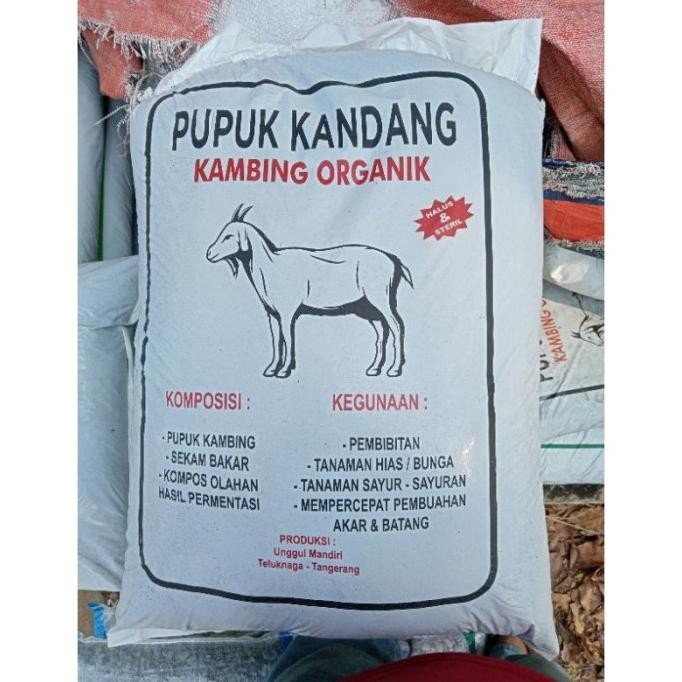

Terlaris Pupuk Kandang Kambing Organik [Termurah]