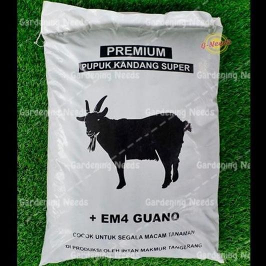 

Terlaris Pupuk Kandang Kambing Super Premium (Khusus Gojek/Grab)