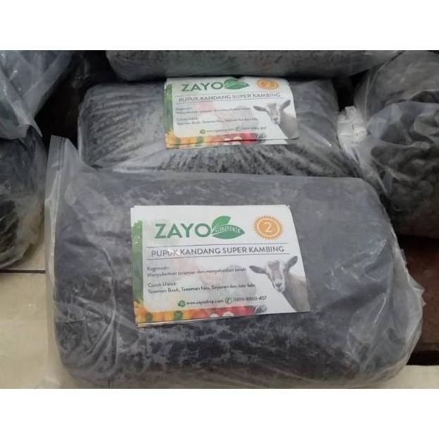 

Terlaris Pupuk Kandang Kambing Halus Repack 2Kg - 5044