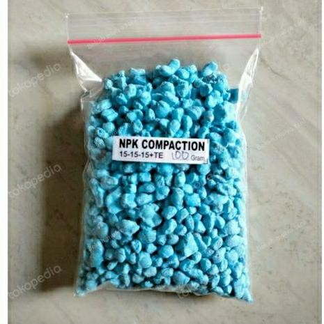 

Terlaris Pupuk Npk Compaction 15-15-15+Te Dgw Kemasan Repack 100 Gram