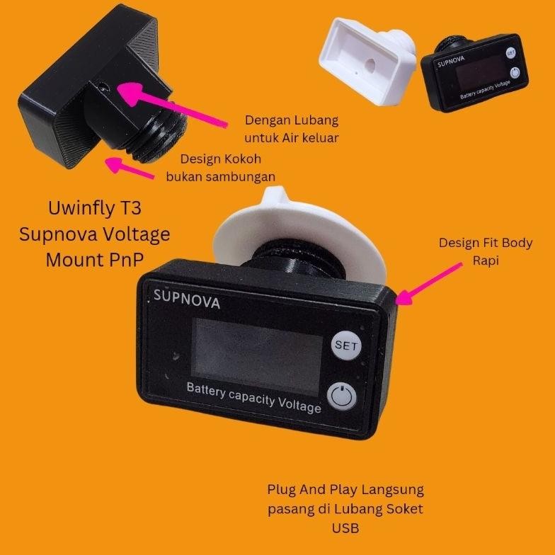 Ready Supnova Uwinfly T3 Dan S Pro Bracket Anti Air Design Terbaru