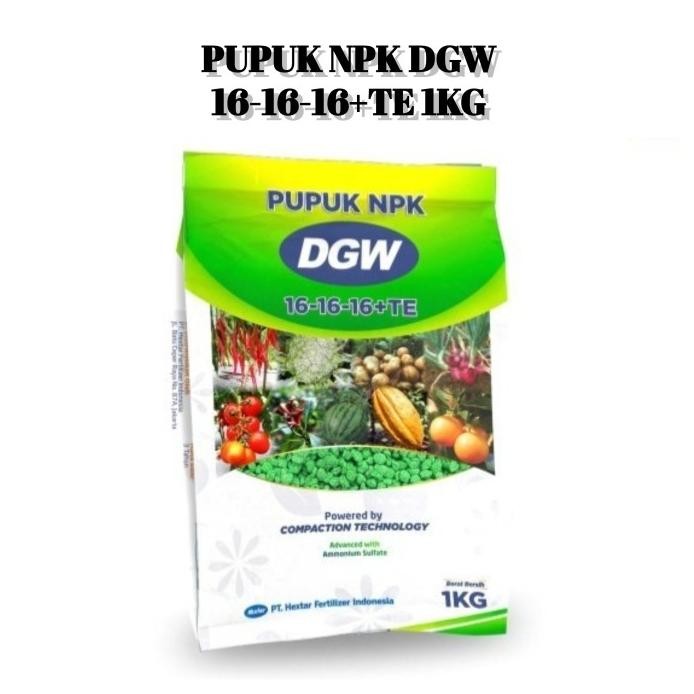 

Terlaris Pupuk Npk 16-16-16+Te Dgw 1Kg 1 Kg Tanaman Sayuran Buah Hias Bunga Dll