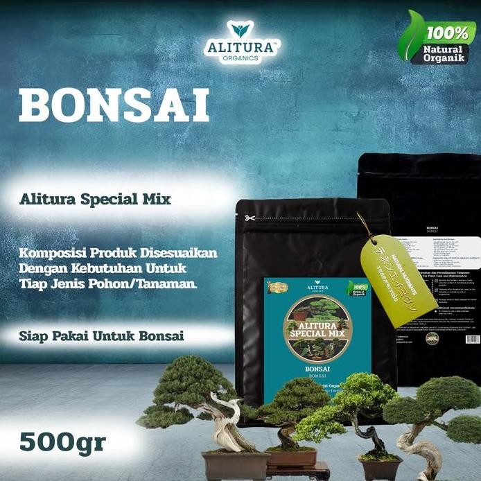 

Terlaris Alitura Pupuk Organik Tanaman Hias Pohon Bonsai Nutrisi Npk 100% Organic 500Gr 2Kg 20Kg Special Mix