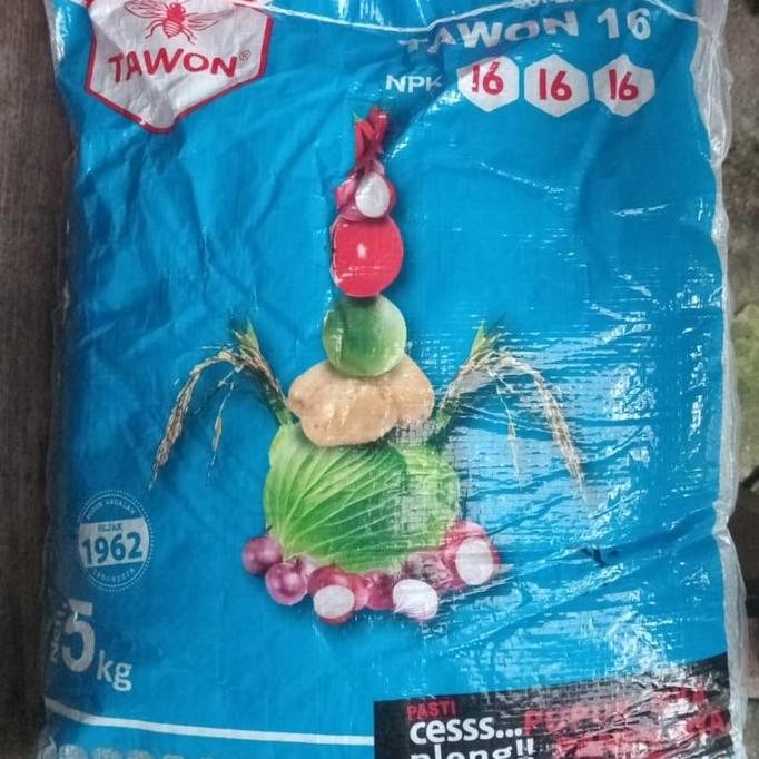 

Terlaris Pupuk Npk 16-16-16 Tawon 5 Kg