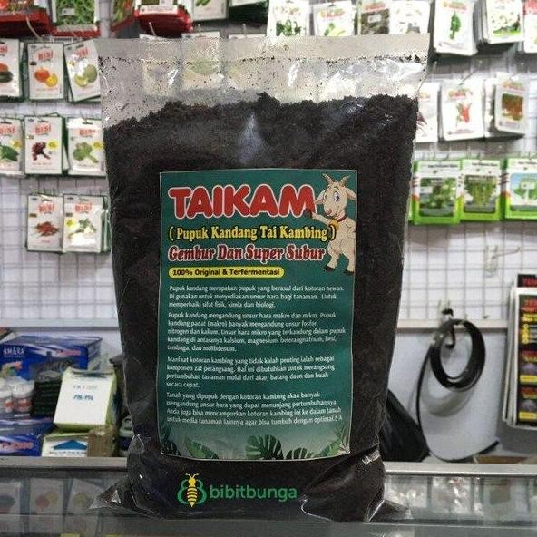 

Terlaris Taikam 1 Kg Pupuk Kandang Kotoran Kambing Organik Pukan Media Tanaman