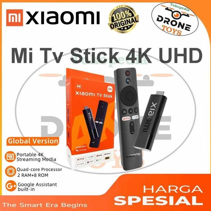 Xiaomi Mi TV Stick 4K UHD Smart TV Android 11 Mi Stick Original